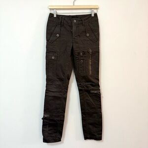 Ralph Lauren Rugby Women’s Zip Snap Pockets Cargo Pants